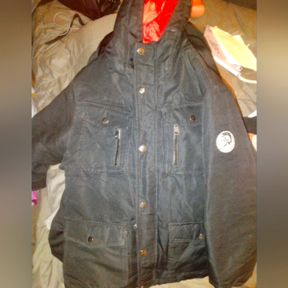 Boys Diesel coat EUC size 10 -12